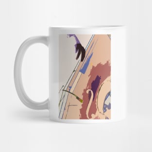 Jazz Bass Illustration Mug